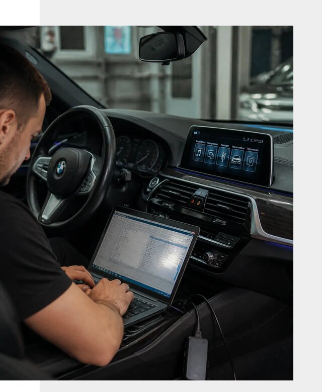 Русификация мультимедиа BMW для авто под ключ в Владимире