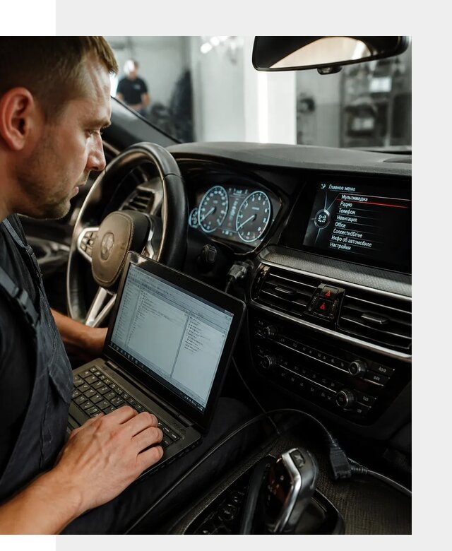 Русификация приборной панели BMW для авто в Владимире от компании