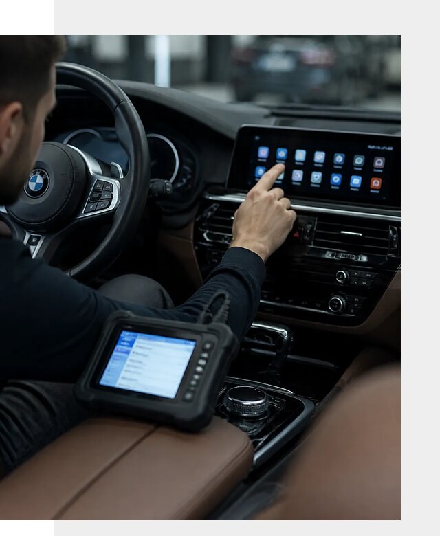 Установка приложений и мультимедиа сервисов BMW в Владимире