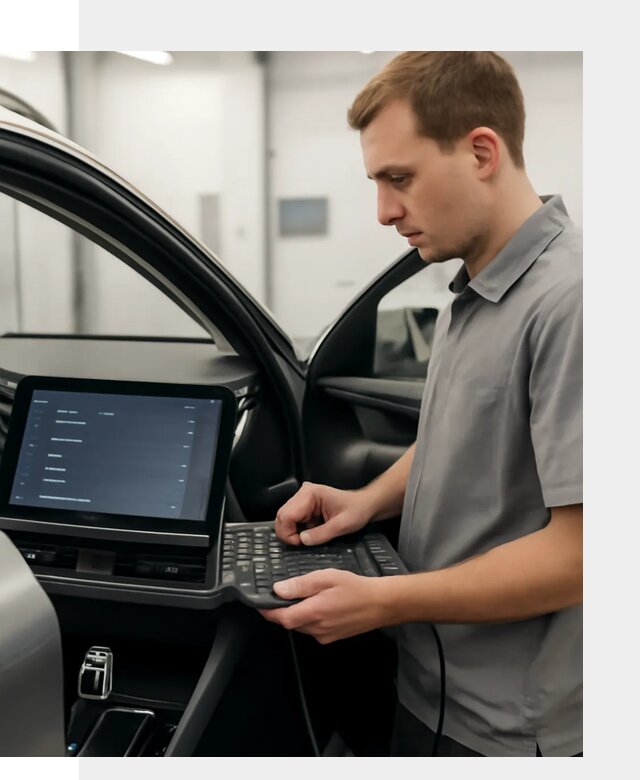 Русификация мультимедиа автомобилей Lynk Co в Владимире